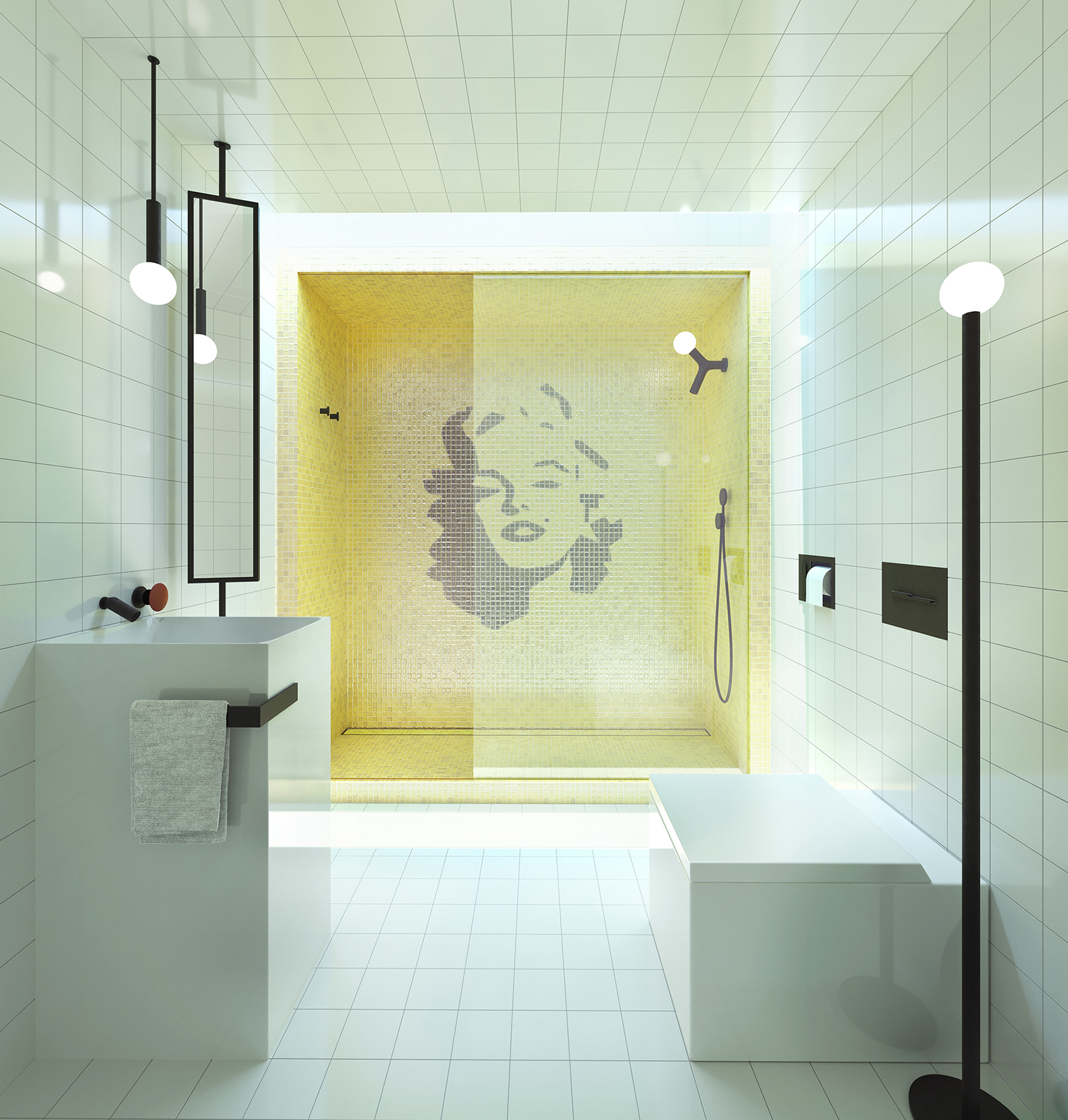 Luxury bathroom design project in London